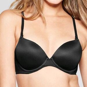 Auden Nursing Maternity Full Coverage Black T-Shirt Bra -A